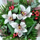 Elegáns orchidea varázs virágcsokor
