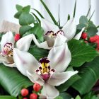 Elegáns orchidea varázs virágcsokor